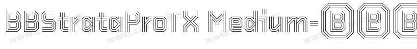 BBStrataProTX Medium字体转换 BBStrataProTX Medium字体转换